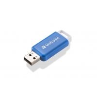 64GB USB Flash 2.0 DataBar modrý Verbatim