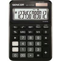 Stolní kalkulačka, černá SENCOR SEC 372T/BK