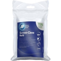 AF Screen-Clene - Náplň pro ASCR100T, antistatický čistič obrazovek a filtrů AF ubrousky (100ks)