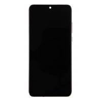 Huawei P30 Lite LCD Display + Dotyková Deska + Přední Kryt White (pro 24MP foto) (Service Pack)