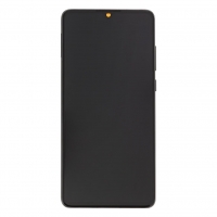 Huawei P30 LCD Display + Dotyková Deska + Přední Kryt Black (Service Pack)