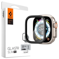 Spigen Glass tR Slim Pro 1 Pack, black - Apple Watch Ultra 49mm