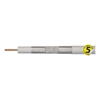 Emos koaxiální kabel CB115, 6.8mm, měď. drát, 100m, cívka