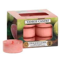 Čajové svíčky Yankee Candle Delicious Guava, 12 ks