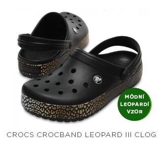 Crocs Crocband Leopard III Clog