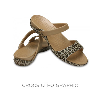 Crocs Cleo Graphic
