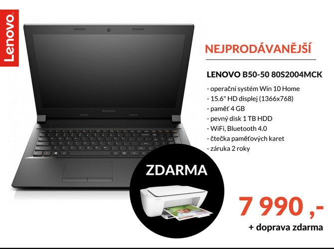 Notebook Lenovo B50-50 80S2004MCK