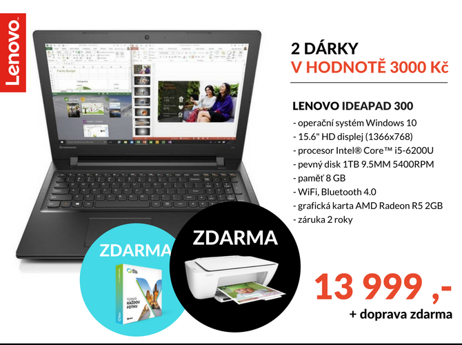 Notebook Lenovo Ideapad 300