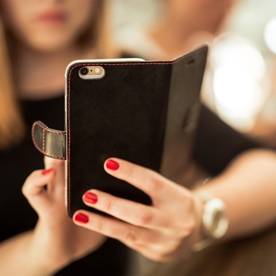 Pouzdro FIXED FIT s luxusním prošitím - plná ochrana Vašeho telefonu