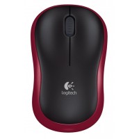 Myš Logitech Wireless Mouse M185 nano, červená (3)