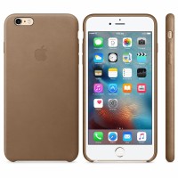 Kožený zadní kryt Apple Leather Case pro iPhone 6/6S Plus [Br 2]