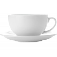 Šálek na cappuccino s podšálkem Maxwell & Williams White Basics, 320 ml [1]