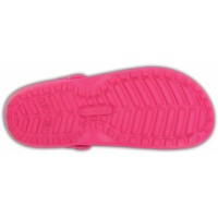 Zimní nazouváky Crocs Classic Lined Pattern Clog Candy Pink / Berry [3]