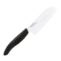 Kuchyňský nůž Kyocera Santoku FK-115WH-BK, 12 cm, bílo-černý [1]