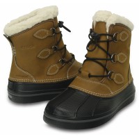 Zimní dětské boty Crocs AllCast II Boot Kids, wheat [4]