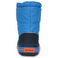 Dětské sněhule Crocs Crocband LodgePoint Boot Kids, modré [2]