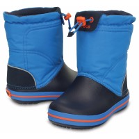 Dětské sněhule Crocs Crocband LodgePoint Boot Kids, modré [4]
