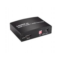 PremiumCord HDMI 4K Repeater/Extender s oddělením audia, stereo jack, Toslink, RCA (1)