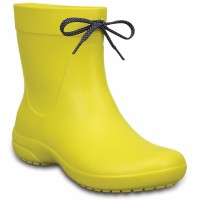 Dámské holínky Crocs Freesail Shorty Rain Boots, Lemon [1]