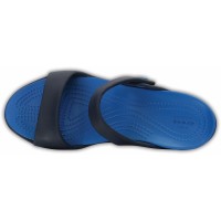 Dámské sandály Crocs Cleo V, Navy / Ultramarine [5]