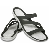 Dámské sandály Crocs Swiftwater Sandal Women, Smoke / White [4]