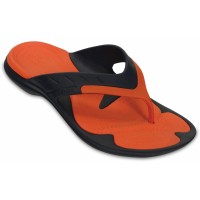 Žabky Crocs MODI Sport Flip, Navy / Tangerine [1]