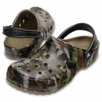 Pantofle (nazouváky) Crocs Classic Camo Clog, Khaki [4]