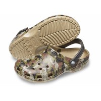 Pantofle (nazouváky) Crocs Classic Camo Clog, Khaki [6]