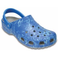 Pantofle (nazouváky) Crocs Classic Water Graphic Clog, Pearl White [1]