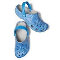 Pantofle (nazouváky) Crocs Classic Water Graphic Clog, Pearl White [6]