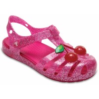 Dětské sandály Crocs Isabella Novelty Sandals Kids, Vibrant Pink [1]