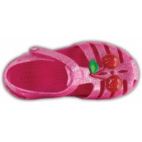 Dětské sandály Crocs Isabella Novelty Sandals Kids, Vibrant Pink [5]