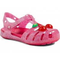 Dětské sandály Crocs Isabella Novelty Sandals Kids, Vibrant Pink [6]