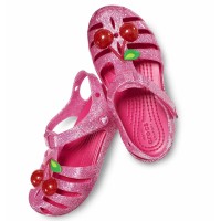 Dětské sandály Crocs Isabella Novelty Sandals Kids, Vibrant Pink [8]