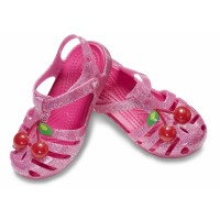 Dětské sandály Crocs Isabella Novelty Sandals Kids, Vibrant Pink [9]