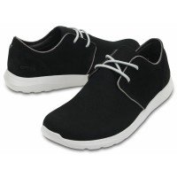 Pánské tenisky (boty) Crocs Kinsale 2-Eye Shoe, Black / Pearl White [4]