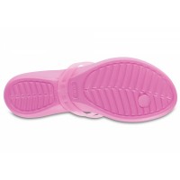 Dámské žabky Crocs Isabella Embellished Flip, Candy Pink / Party Pink [3]