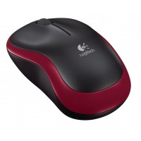 Myš Logitech Wireless Mouse M185 nano, červená (4)