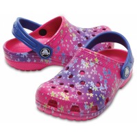 Dětské pantofle (nazouváky) Crocs Classic Graphic Clog Kids, Multi Stars [4]