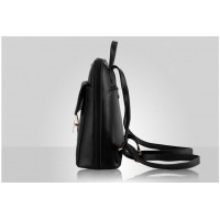 Módní studentský batoh PL28, černý [3]