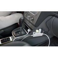 Technaxx nabíječka do auta, 4x USB port, 3x zásuvka (TE11) 5