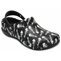 Pracovní obuv (boty) Crocs Bistro Graphic, Black / Pearl White [1]