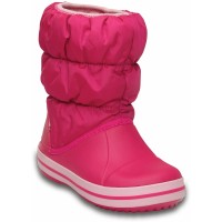 Dětské sněhule Crocs Winter Puff Boot Kids, Candy Pink [1]