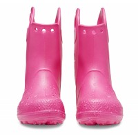 Dětské holínky (gumálky) Crocs Handle It Rain Boot Kids, Candy Pink [7]
