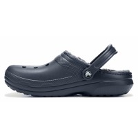 Zimní boty Crocs (pantofle) Crocs Classic Lined Clog, Navy / Charcoal [6]