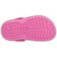Dětské zimní pantofle (nazouváky) Crocs Classic Lined Clog Kids, Party Pink / Candy Pink [3]