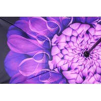 Oboustranný deštník s vnitřním potiskem fialového květu [3]
