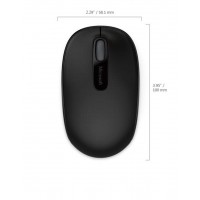 Microsoft Wireless Mobile Mouse 1850, Black (1)