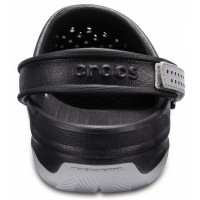 Pánské pantofle (nazouváky) Crocs Swiftwater Deck Clog, Black / Light Grey [2]