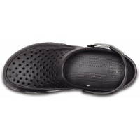 Pánské pantofle (nazouváky) Crocs Swiftwater Deck Clog, Black / Light Grey [5]